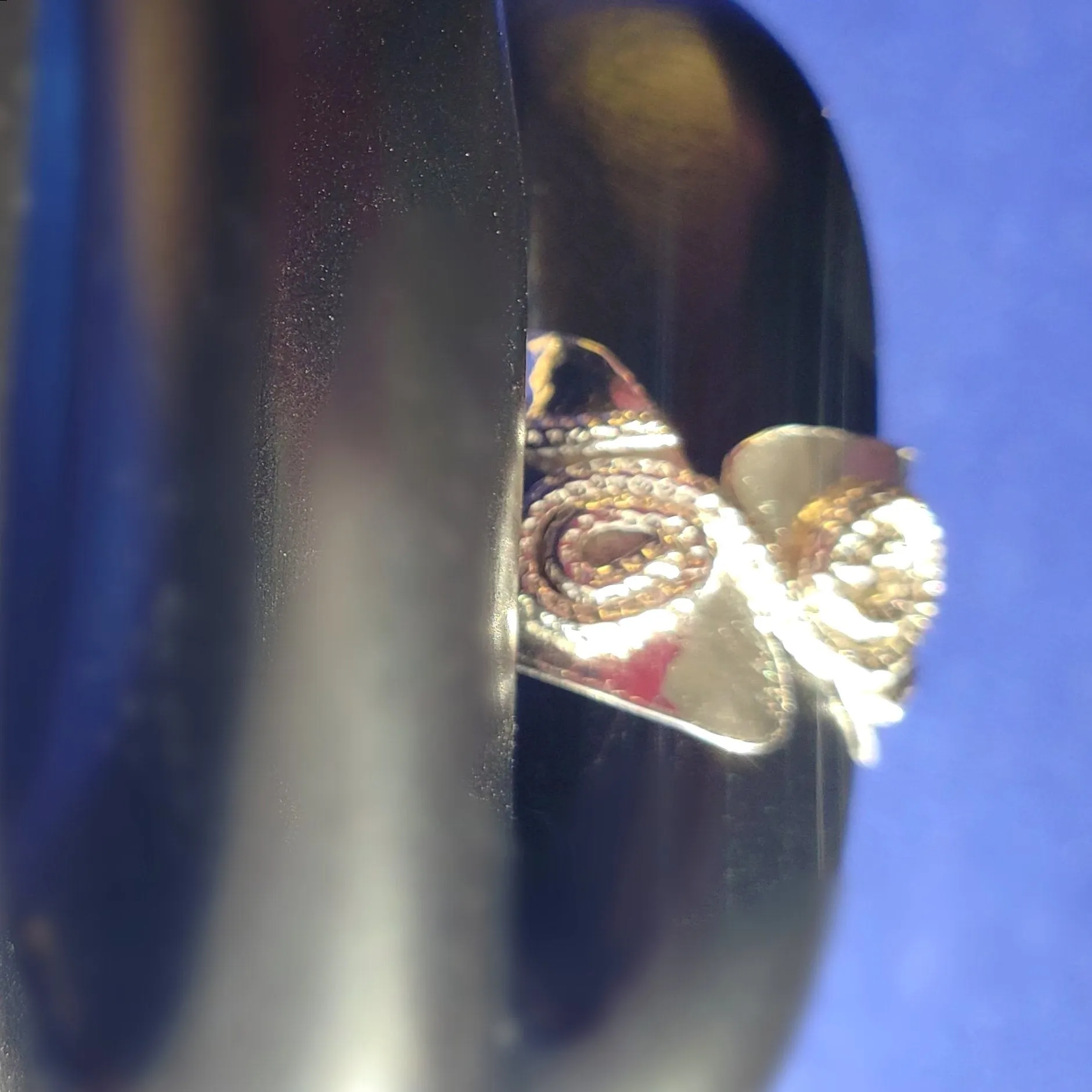 Handmade Dainty Boho Swirl Ring – Diamond-Cut Sterling Silver S-Swirl Design