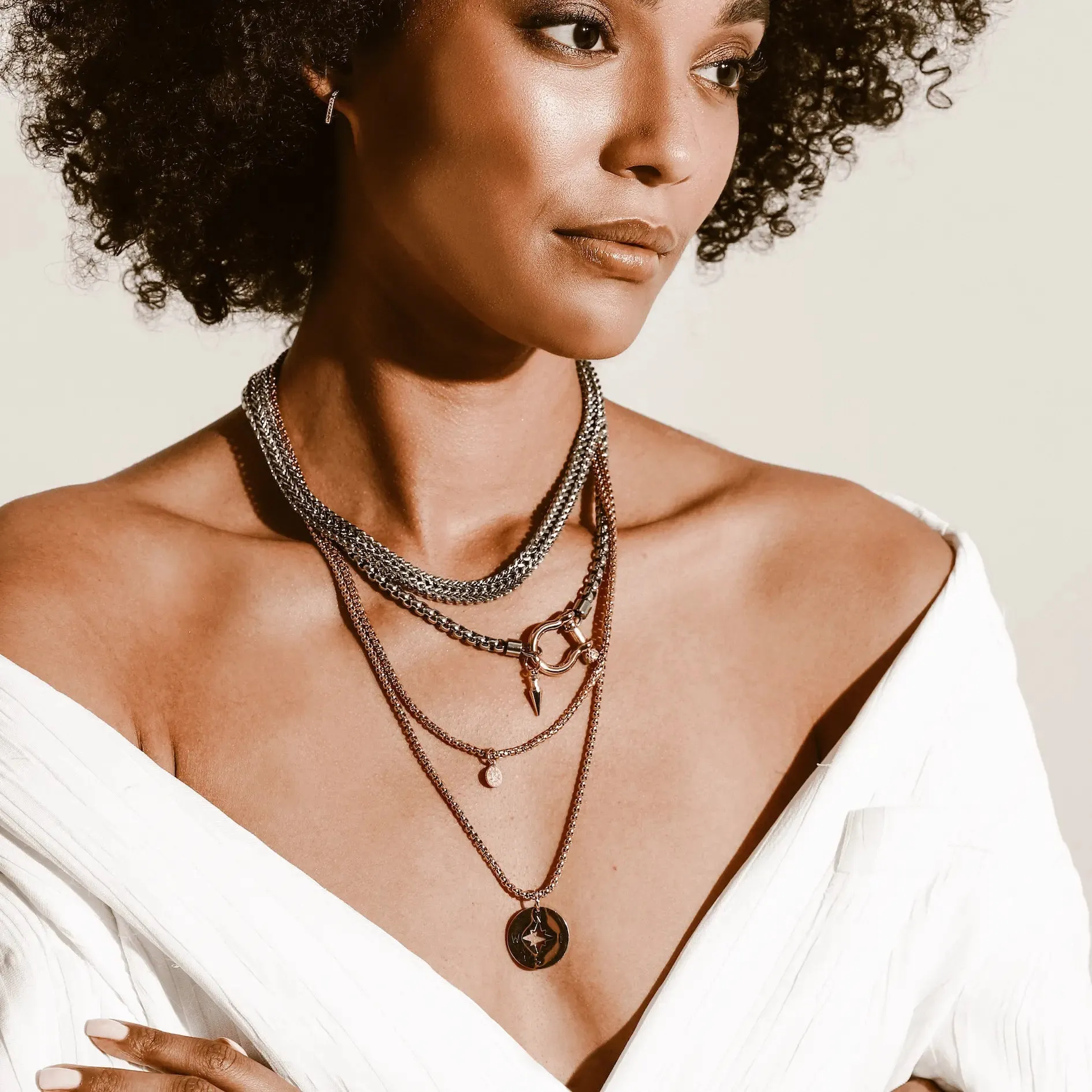 Herradura Layered Necklace Set by Artizan Joyeria