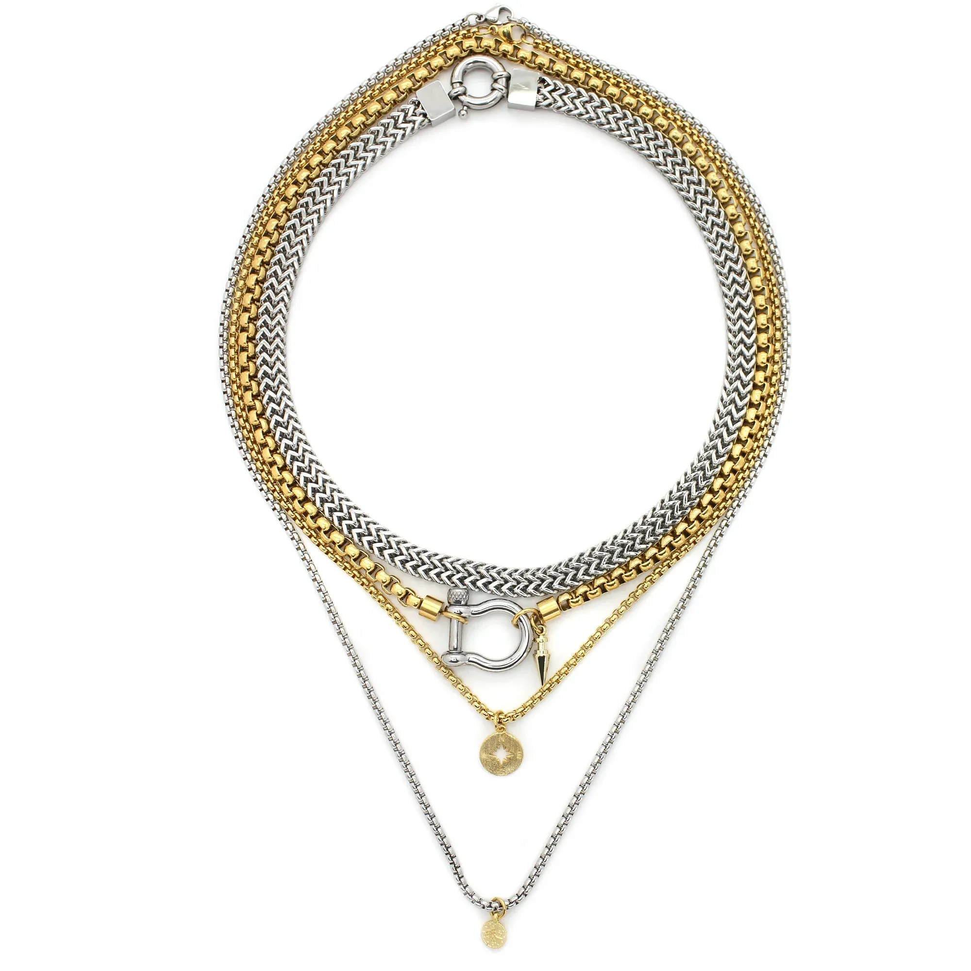 Herradura Layered Necklace Set by Artizan Joyeria
