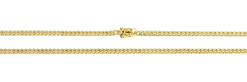 Hollow 10k Miami Cuban chain 6.0 mm 22”