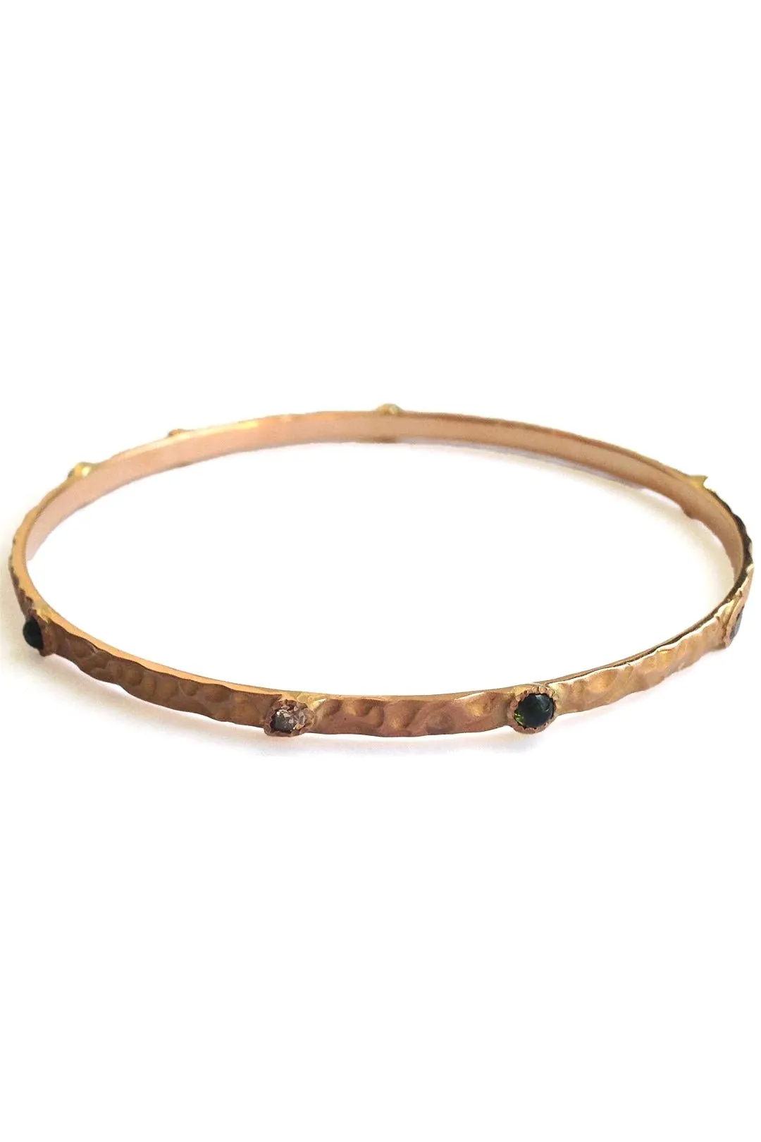 JULIUS GREEN TOURMALINE BANGLE
