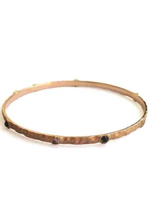 JULIUS GREEN TOURMALINE BANGLE