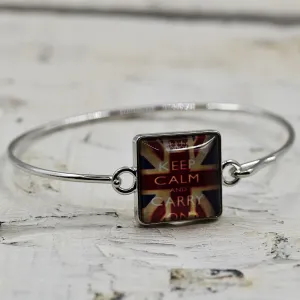 Keep Calm & Carry On bangle