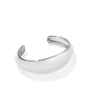 Kendra Scott Kaia Cuff Bracelet Silver S/M