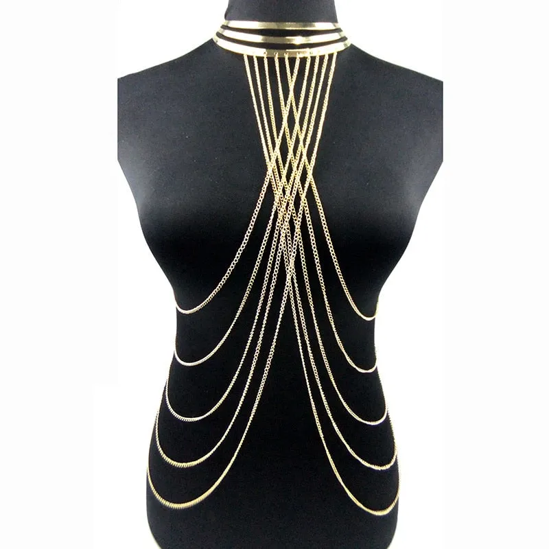 Long Tassel Body Necklace