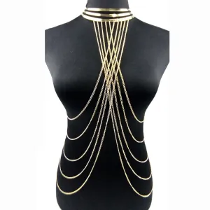 Long Tassel Body Necklace