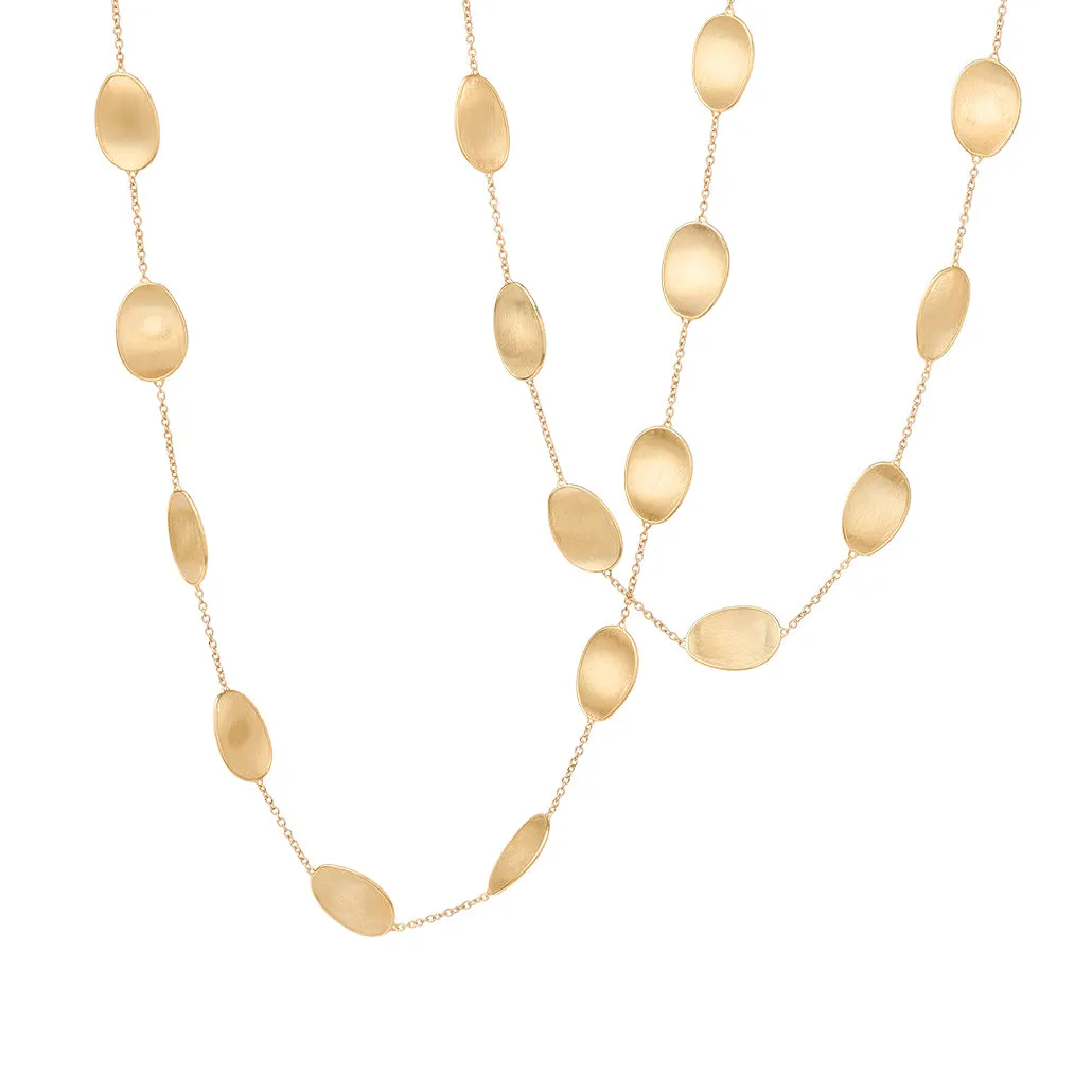Lunaria 18k Yellow Gold Long Necklace