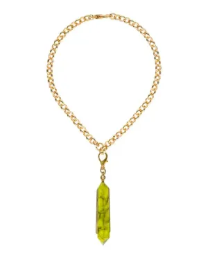 MARIELA NECKLACE- GREEN