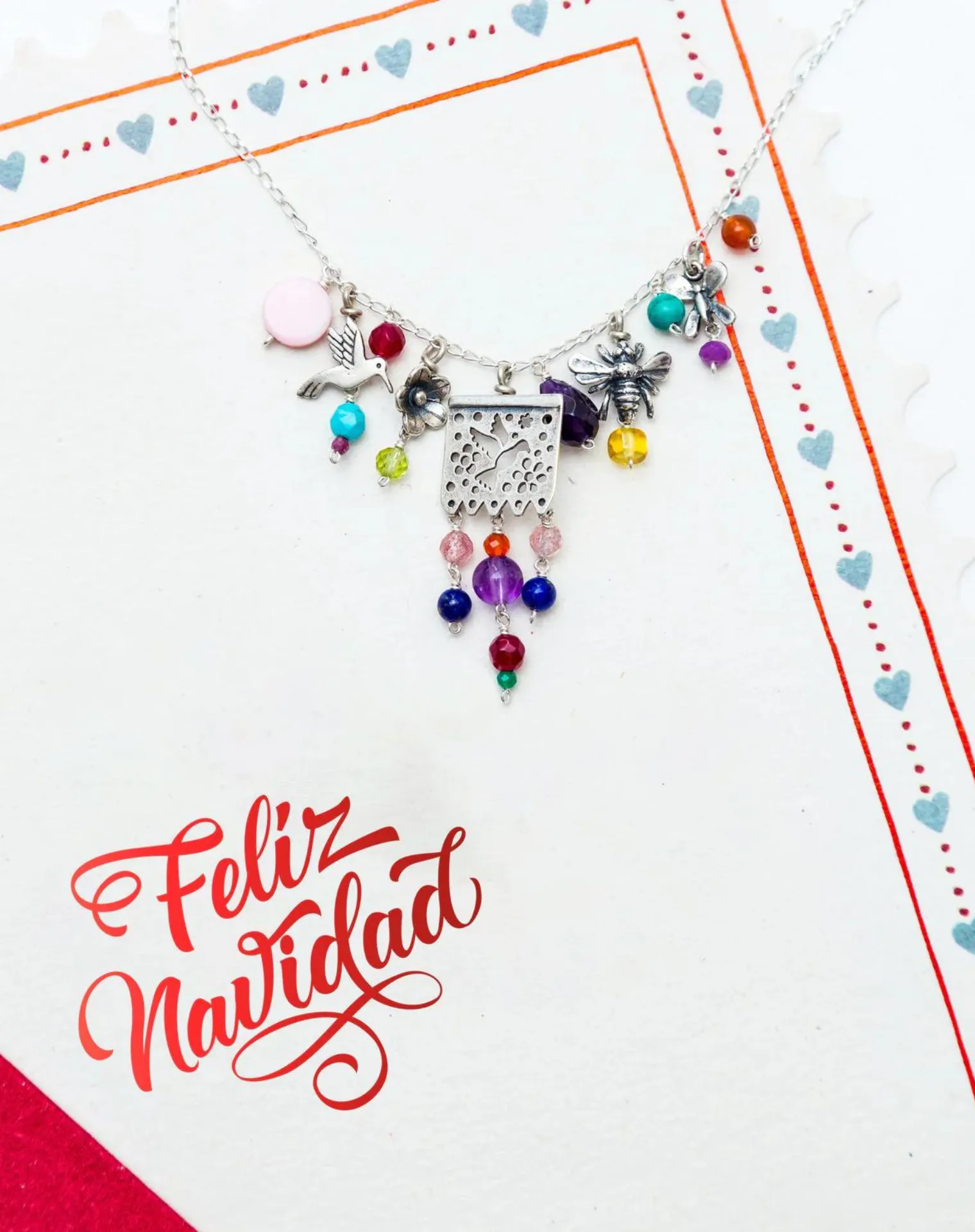 Mil Deseos Mexican Silver Necklace