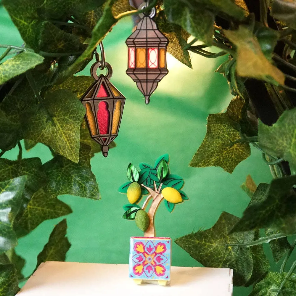 Moroccan Lamp Earrings