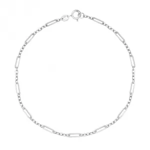 Multi-Link 9ct White Gold Bracelet GB519
