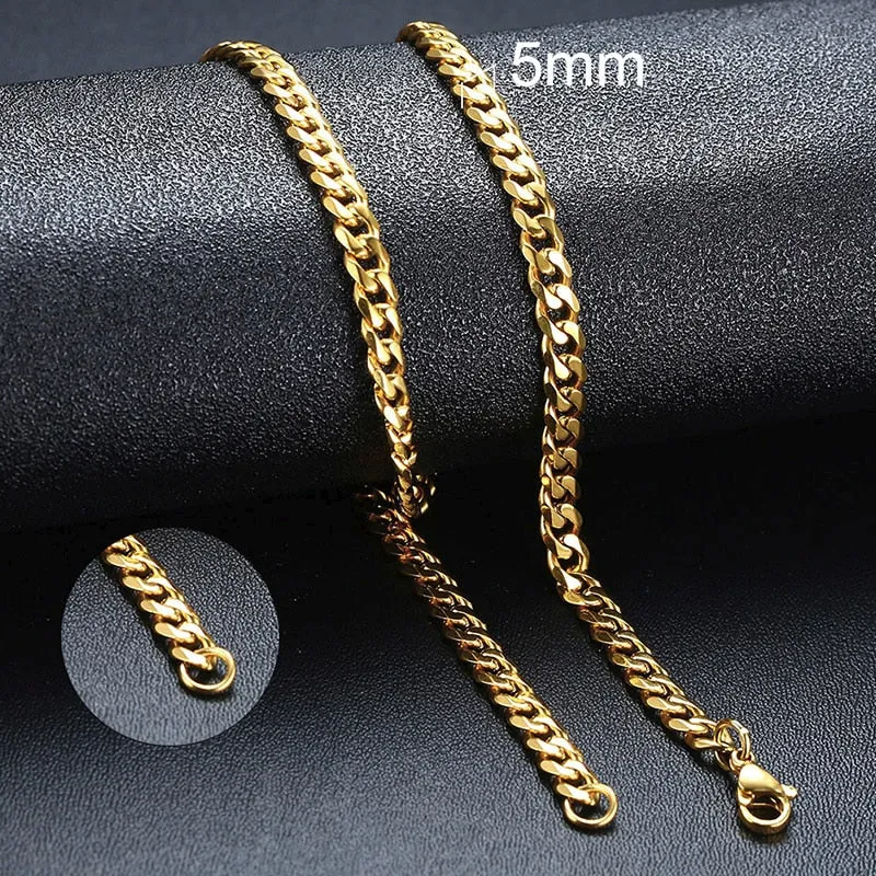 New Curb Chain Bracelets