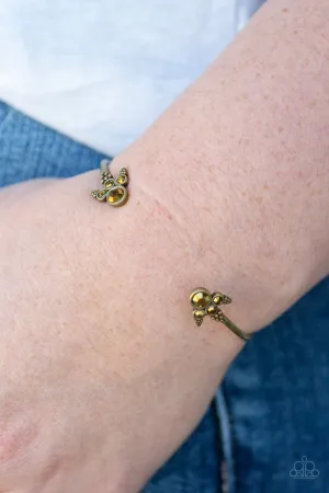 Paparazzi Bracelet ~ A Bit Rich - Brass
