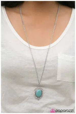 Paparazzi Necklace ~ Hail To The CHIC - Blue