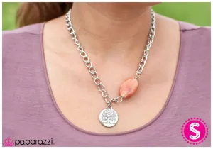 Paparazzi Necklace ~ Rooted in Opulence - Orange