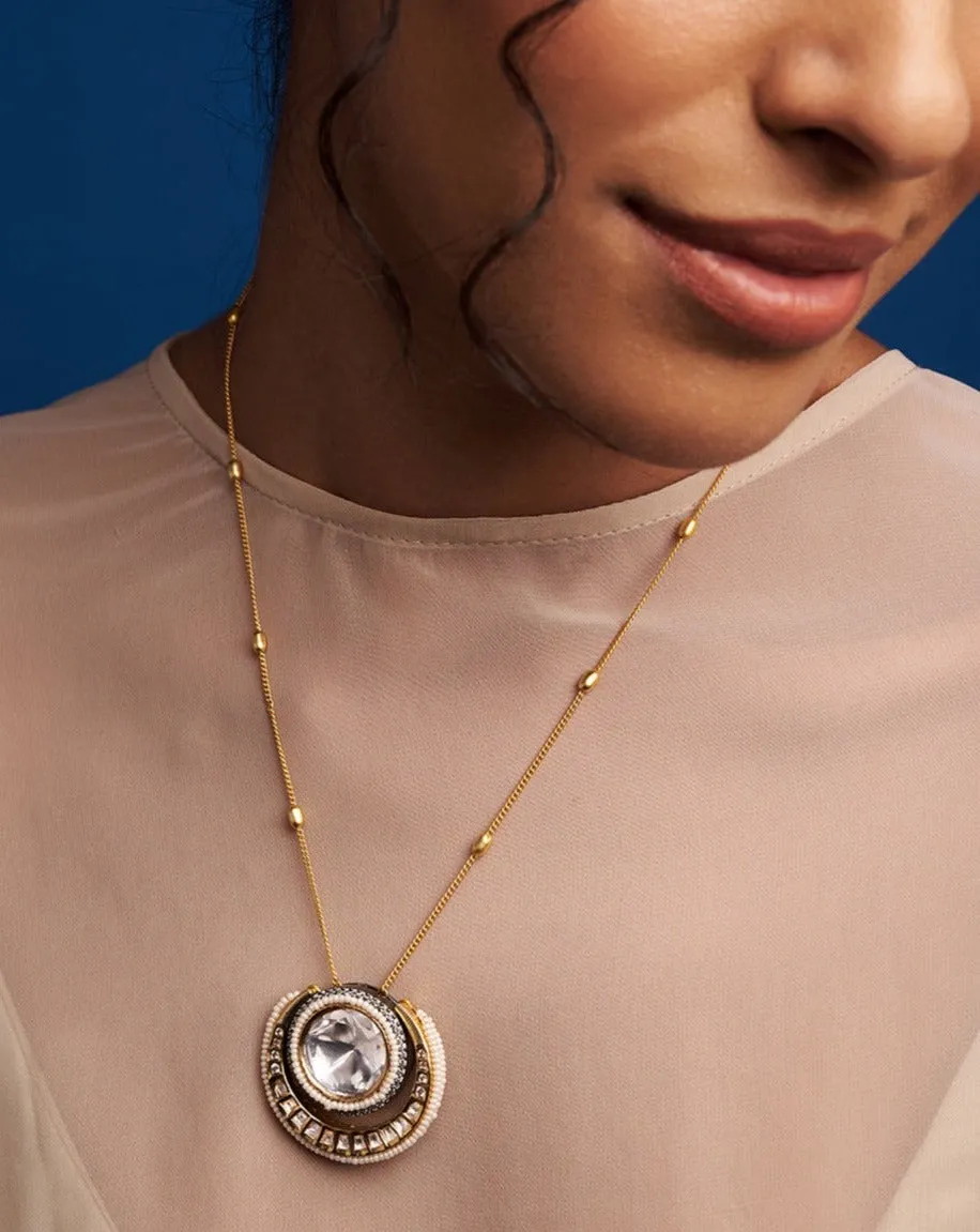 Polki Pendant Necklace