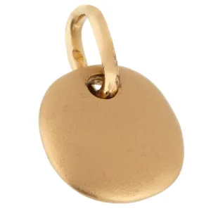 Pomellato Yellow Gold Circular Pendant Charm