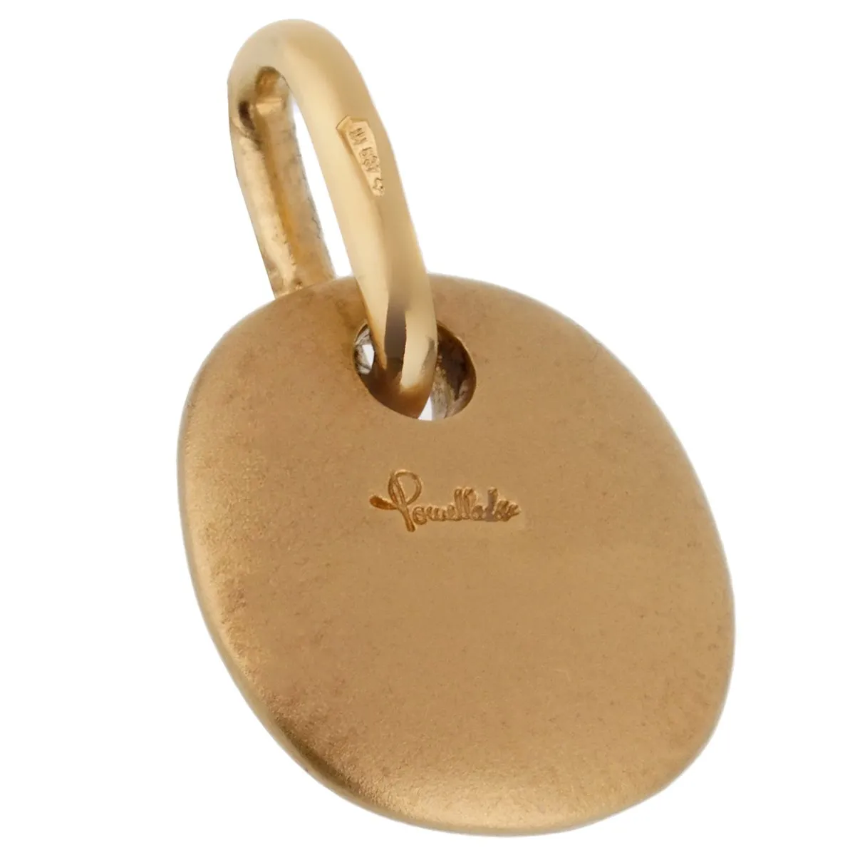 Pomellato Yellow Gold Circular Pendant Charm