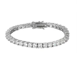 Pure S925 Silver Tennis Bracelet
