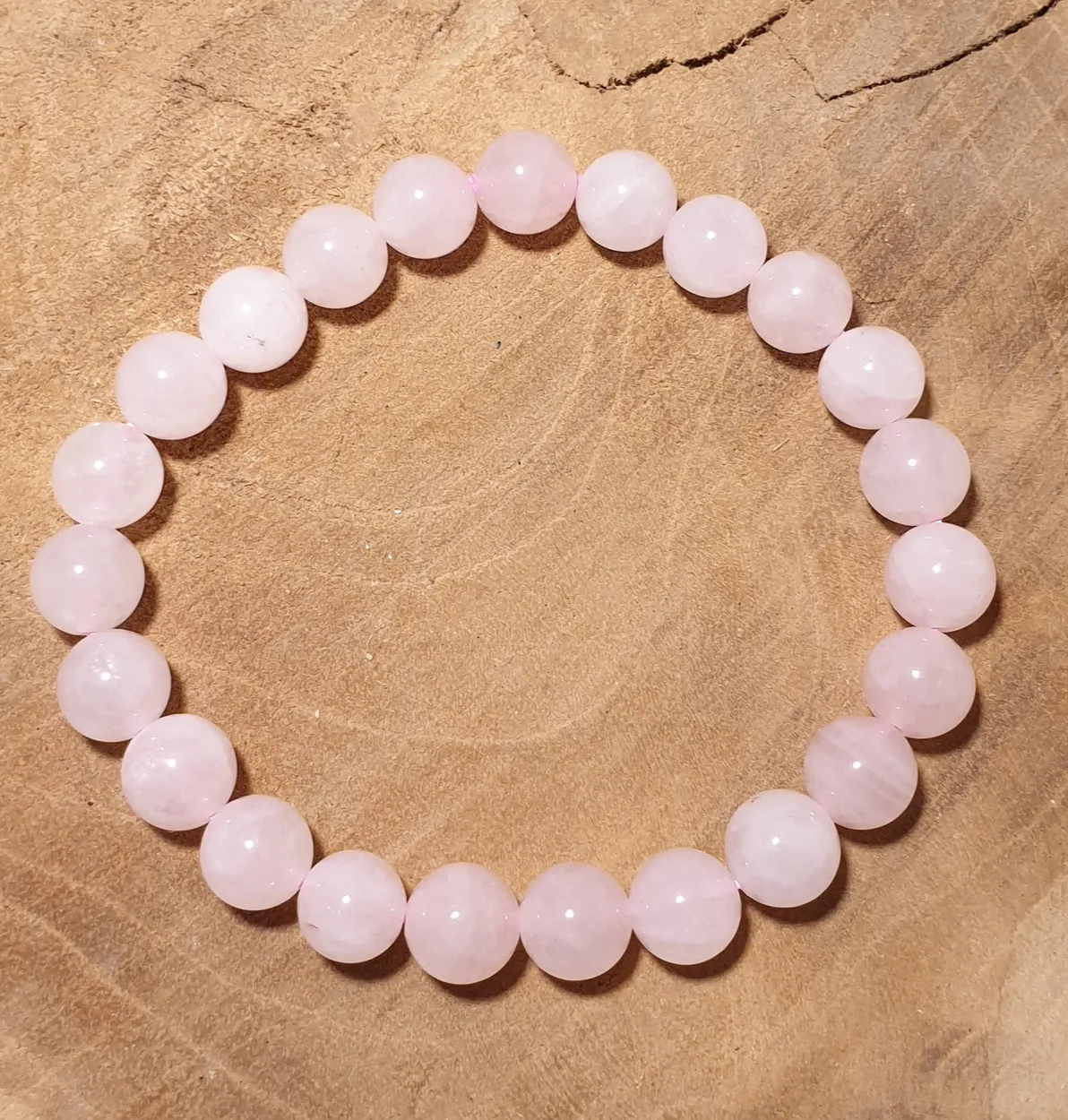 Radiant Heart Rose Quartz Bracelet
