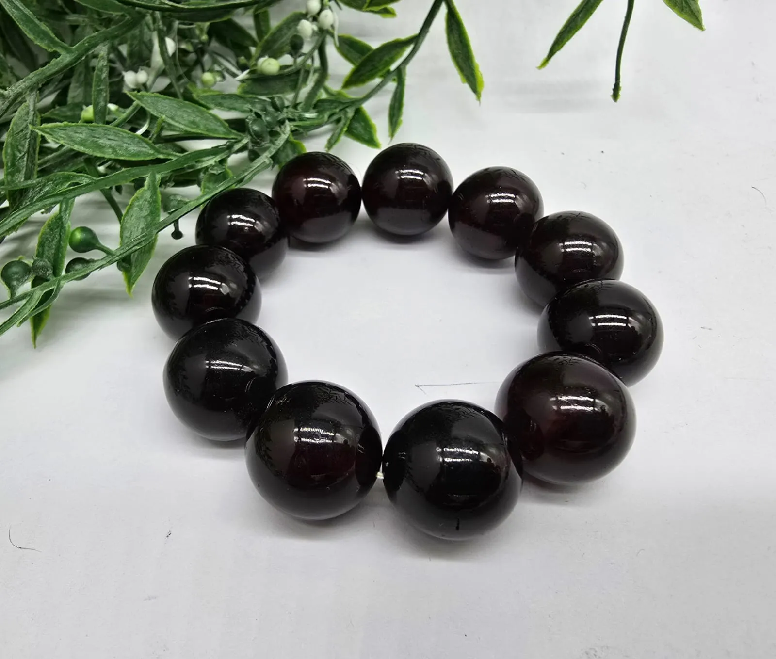 Red Amber High-Grade Bracelet 16mm