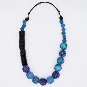 S25 Anaya Statement Necklace-Blue