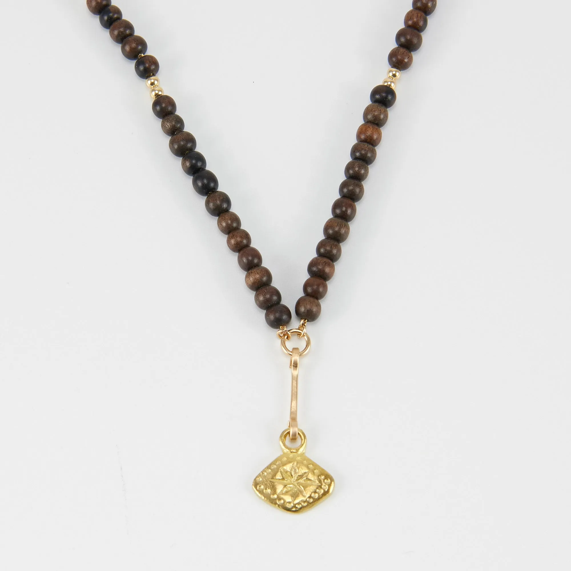 SAGE BALL CHAIN NECKLACE