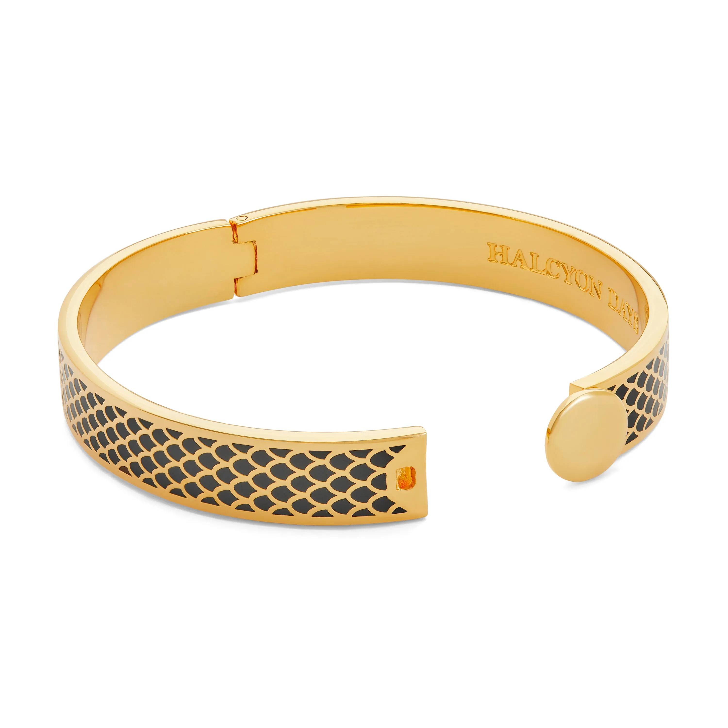 Salamander Black & Gold Bangle