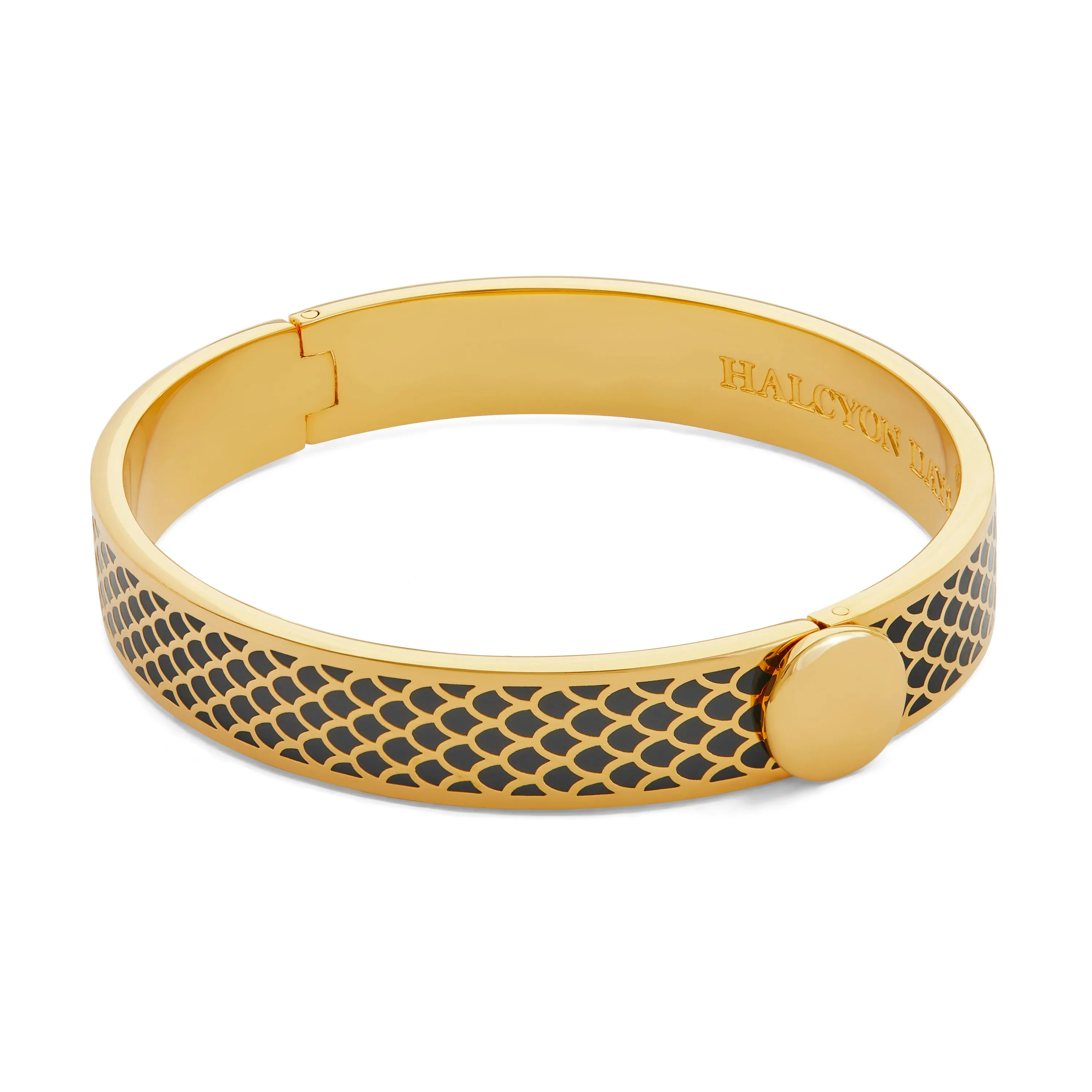 Salamander Black & Gold Bangle