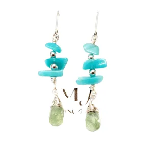 Sea Blue Earrings