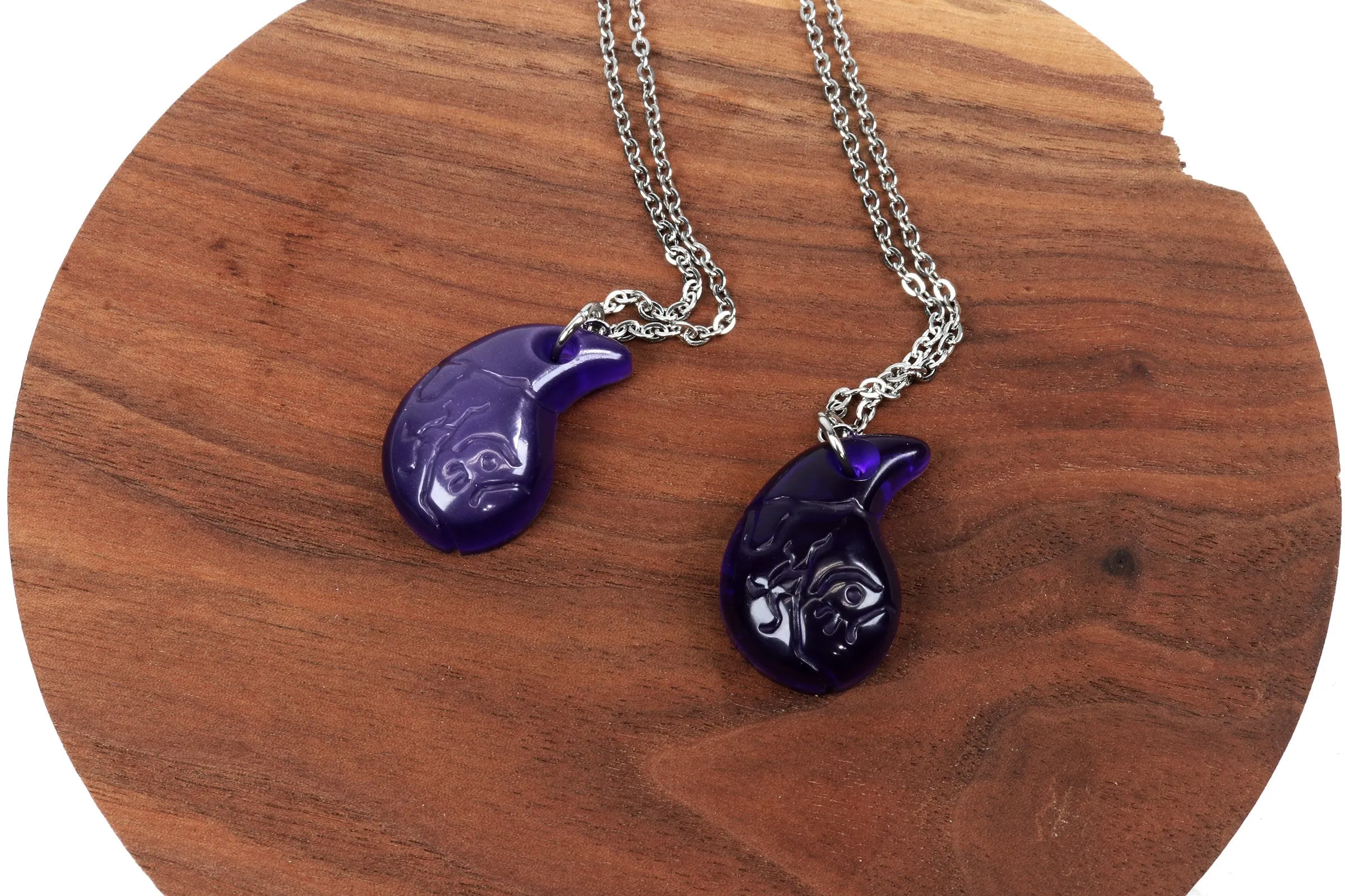 Secret Stones Glow in the Dark Locket Charm Necklaces - Tears of The Kingdom