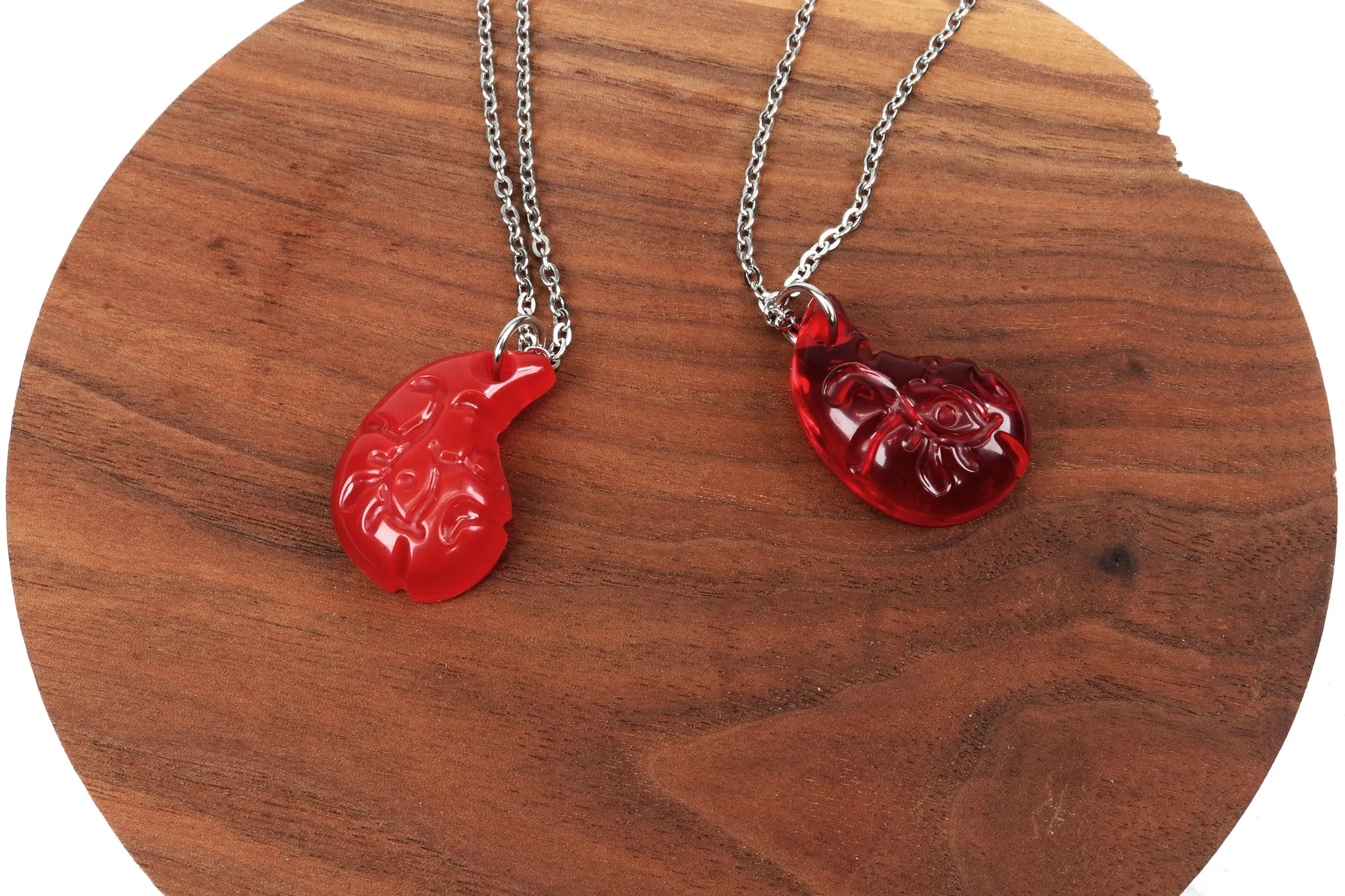 Secret Stones Glow in the Dark Locket Charm Necklaces - Tears of The Kingdom