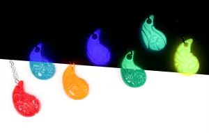 Secret Stones Glow in the Dark Locket Charm Necklaces - Tears of The Kingdom