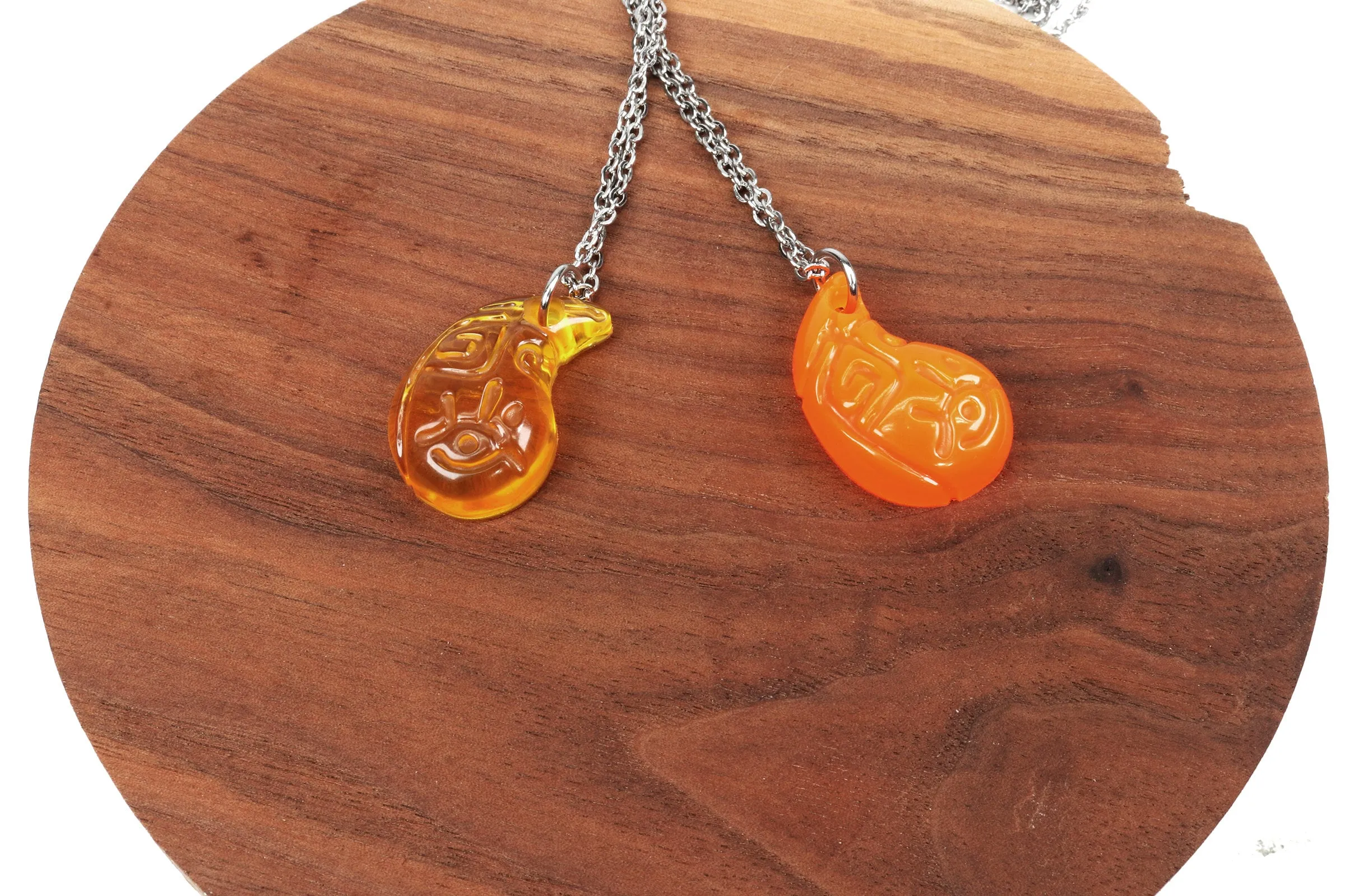 Secret Stones Glow in the Dark Locket Charm Necklaces - Tears of The Kingdom