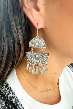 Silver Bohemian Earrings