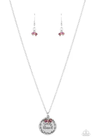 Simple Blessings- Purple Necklace