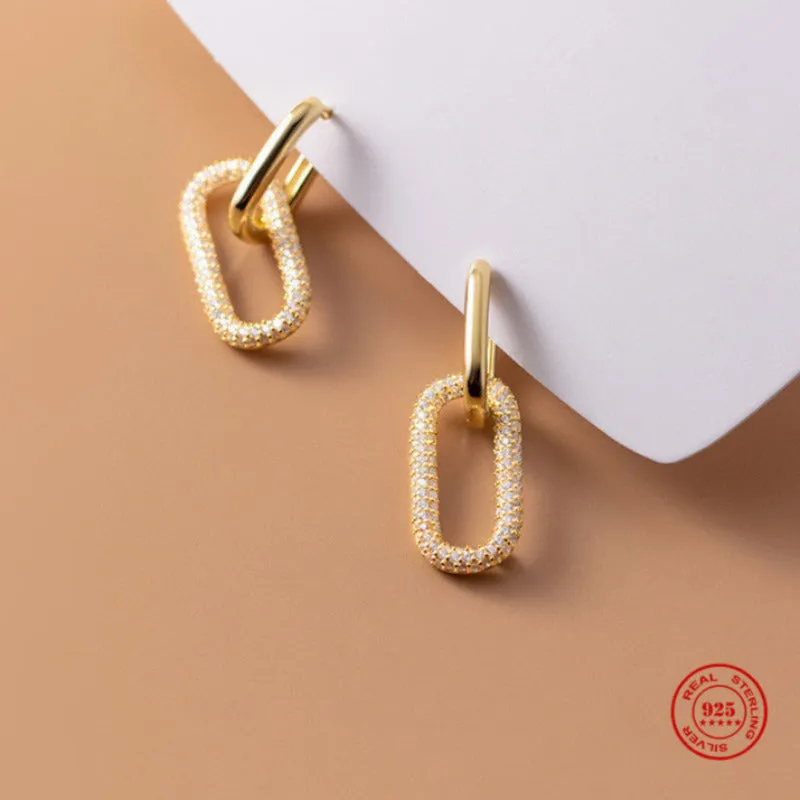 Simple Chain Earrings