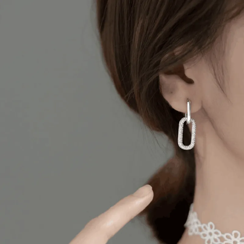 Simple Chain Earrings