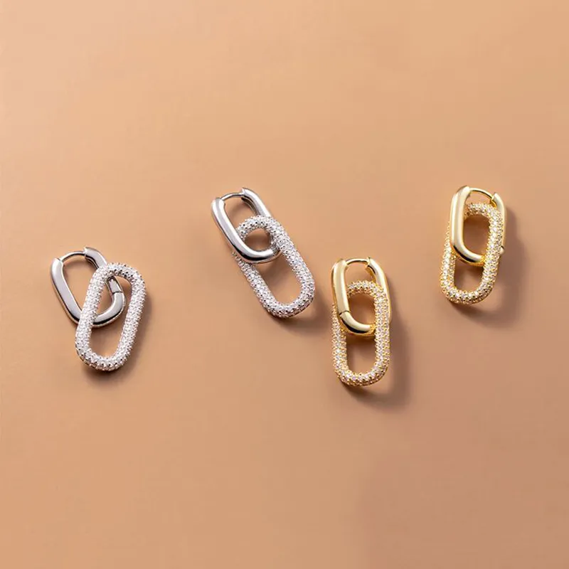 Simple Chain Earrings