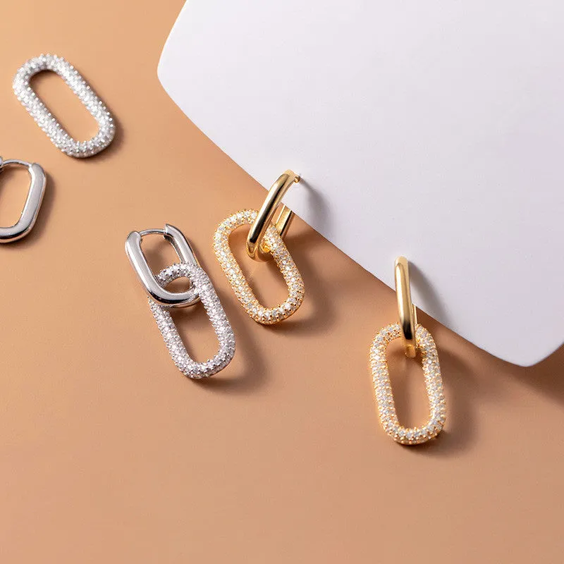 Simple Chain Earrings