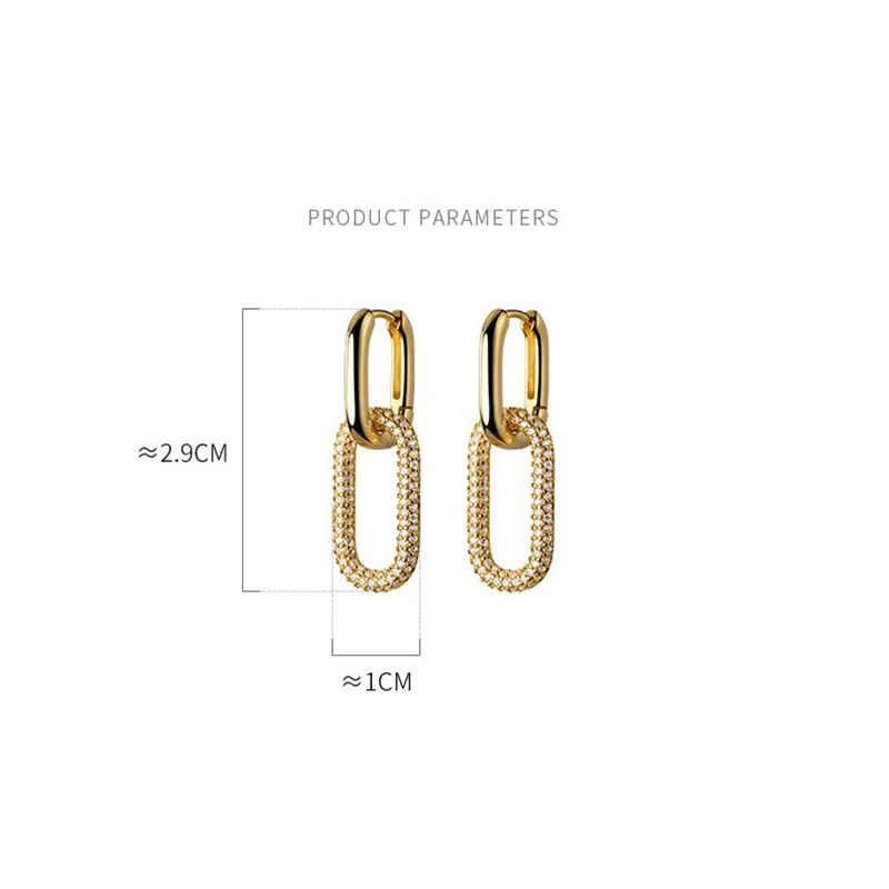 Simple Chain Earrings