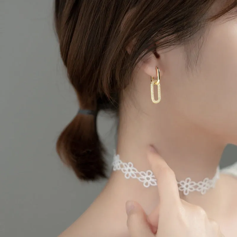 Simple Chain Earrings