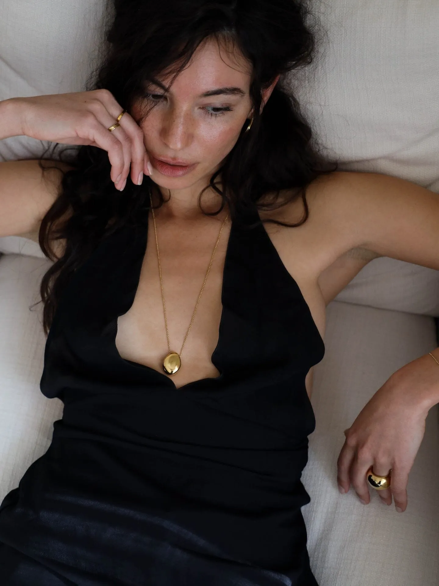 Simple Gold Hoops