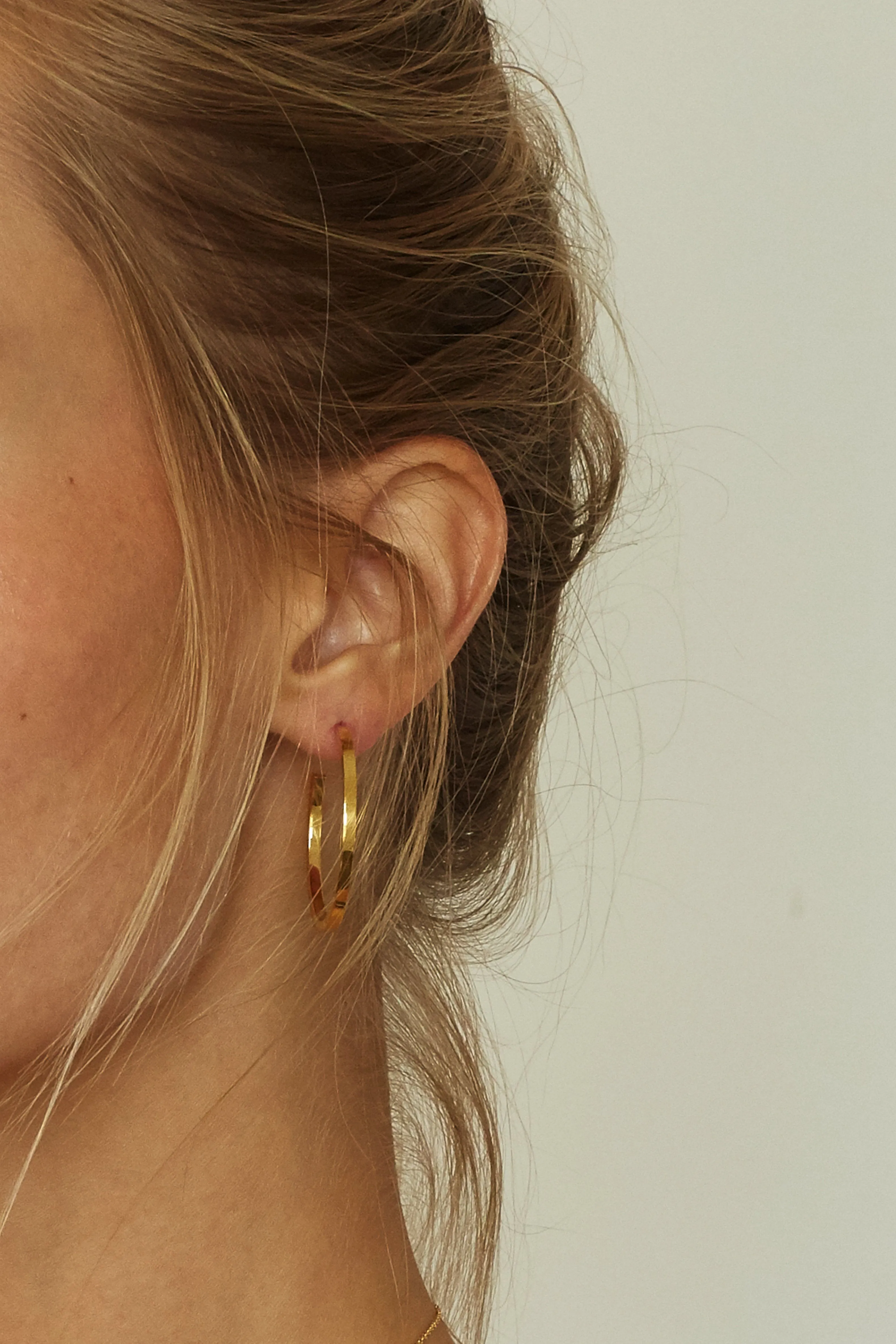 Simple Gold Hoops