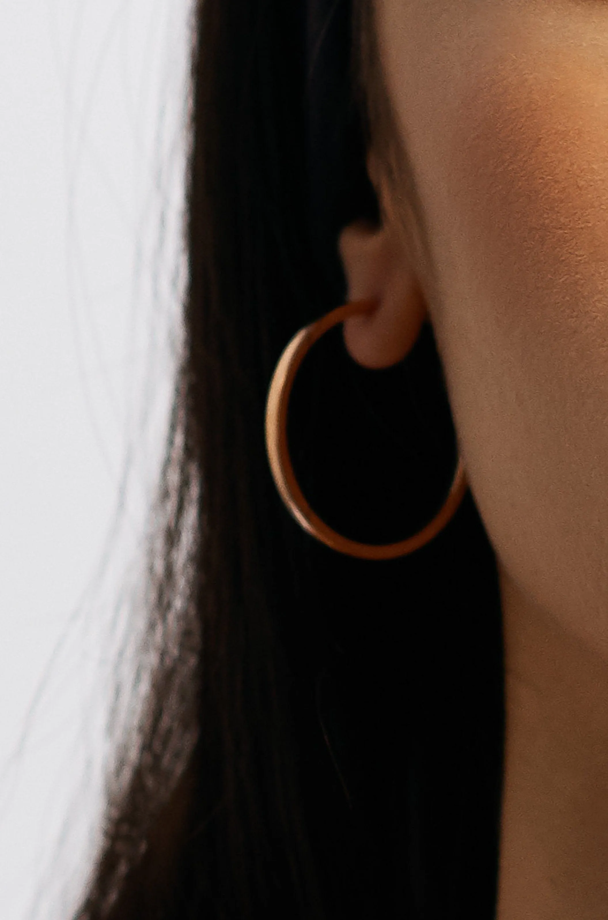 Simple Gold Hoops