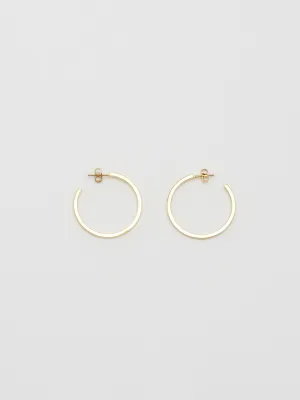 Simple Gold Hoops