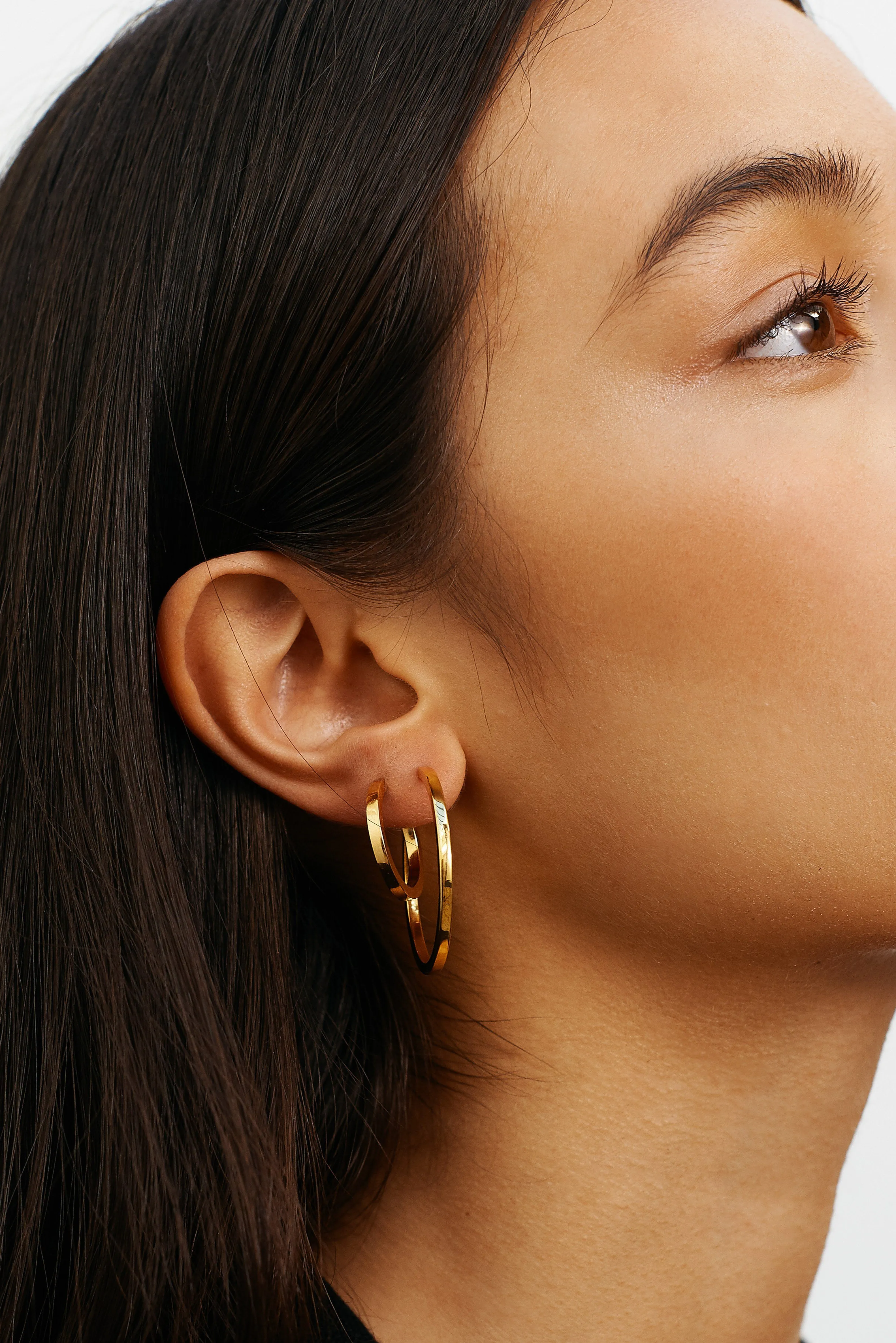 Simple Gold Hoops