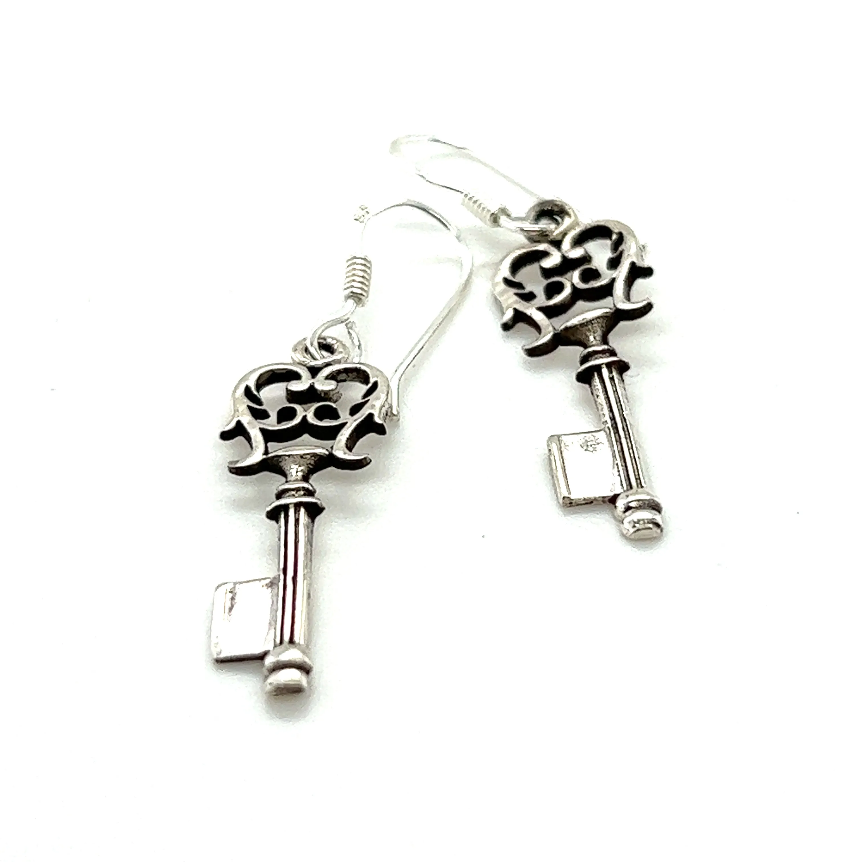 Skeleton Key Earrings