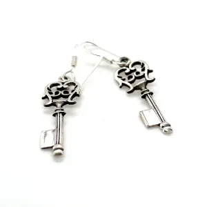 Skeleton Key Earrings
