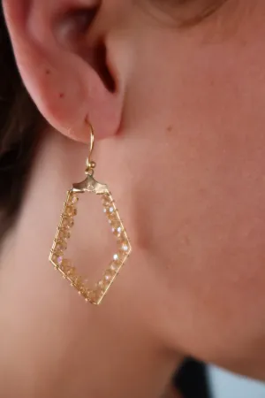 Skylar Crystal Dangle Earring